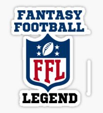 Fantasy Football Legend funny Sticker