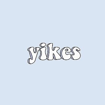 YIKES Wallpaper by Siân Posy | Society6