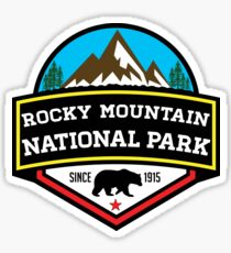 ROCKY MOUNTAIN NATIONAL PARK COLORADO BEAR HIKING CLIMBING CAMPING Sticker