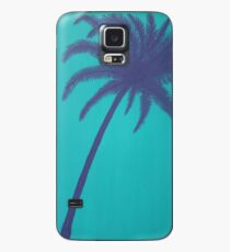 Purple Palm Tree Case/Skin for Samsung Galaxy