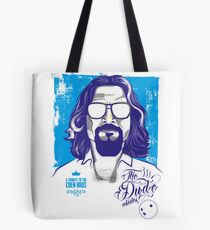 The Dude abides Tote Bag