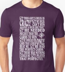 Kripparrian's Copypasta (White) Slim Fit T-Shirt
