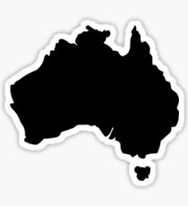 Map of Australia Sticker