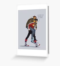 Klance at early stage! Greeting Card