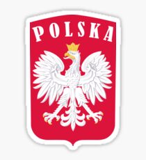 POLSKA EAGLE SHIELD Sticker