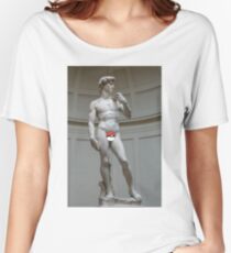 Poké ball David Women's Relaxed Fit T-Shirt