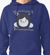 You're filled with Detemmienation Pullover Hoodie