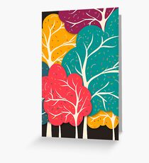 Happy Forest Greeting Card