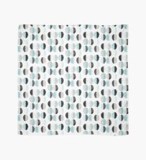 Abstract half circles 2 in turquoise Scarf