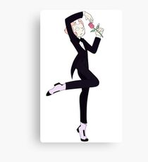 Pearl's Tux Canvas Print