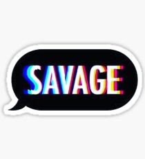 Wilde Textblase Sticker