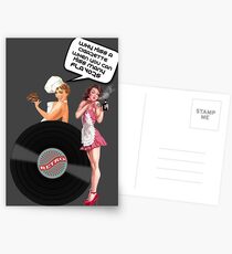 Sexy Pinup Girls Vape Ejuice Donuts Postcards