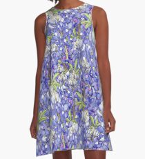 Texas Flowers A-Line Dress