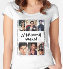 Shahrukh Khan Tshirt Women's Fitted Scoop T-Shirt