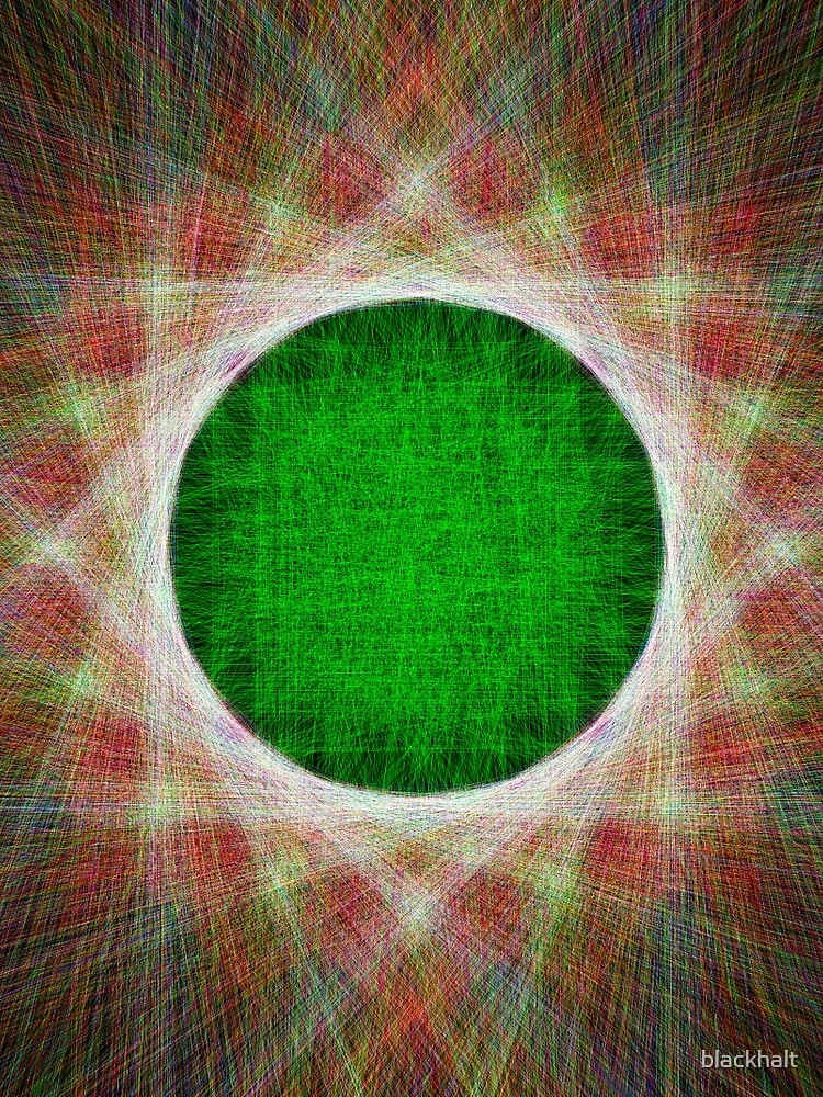 Green Button Planet by blackhalt