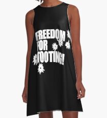 Freedom for Tooting! A-Line Dress