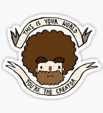 BOB ROSS Sticker