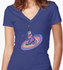 Oh, the Places You'll GO! Women's Fitted V-Neck T-Shirt