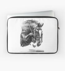 Catching Air - Showjumping Horse Laptop Sleeve