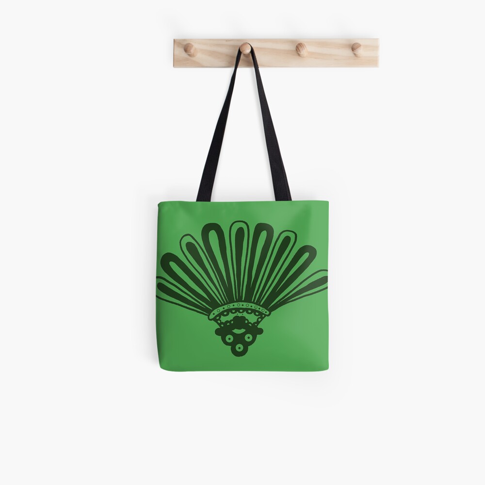 Green aztec Tote Bag