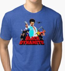 Black Dynamite Tri-blend T-Shirt