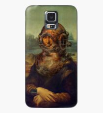 Steampunk Mona Lisa Diver's Helmet - Leonardo da Vinci Case/Skin for Samsung Galaxy