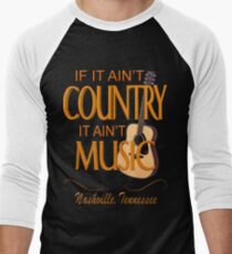 Nashville Country Music Men's Baseball ¾ T-Shirt