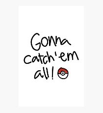 Pokemon Photographic Print