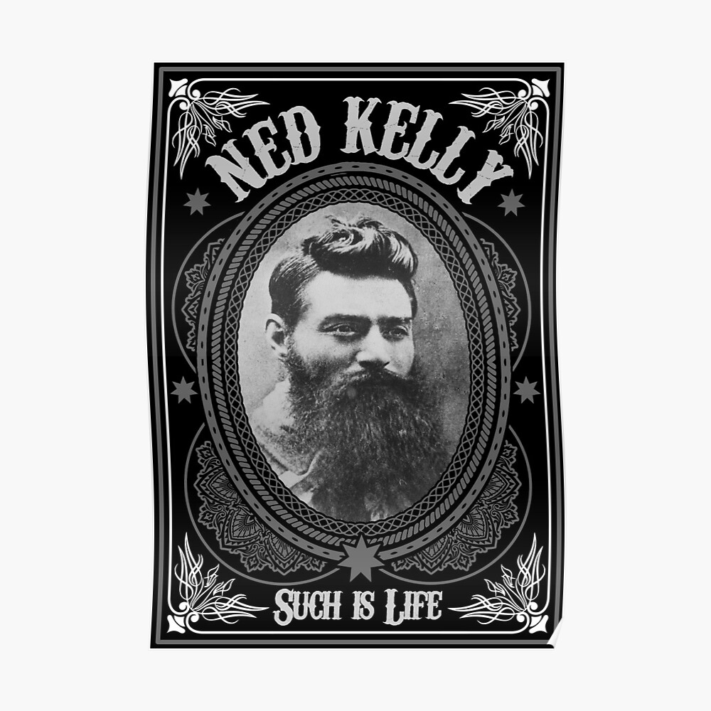 Ned Kelly Wanted Poster Original