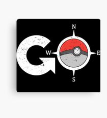 Pokemon Go Canvas Print