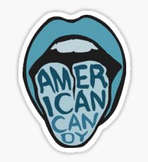 The Maine American Candy Lips Sticker
