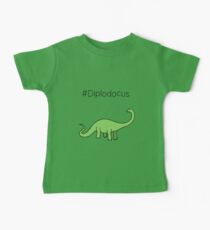 #Diplodocus - dinosaur design by Cecca Designs Baby Tee