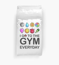 Ich gehe jeden Tag ins Fitnessstudio Bettbezug