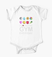 I go to the GYM everyday One Piece - Short Sleeve