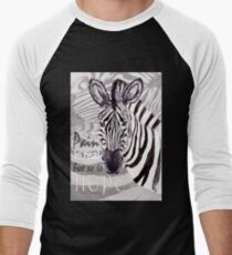 Zebra for Hope Men's Baseball ¾ T-Shirt