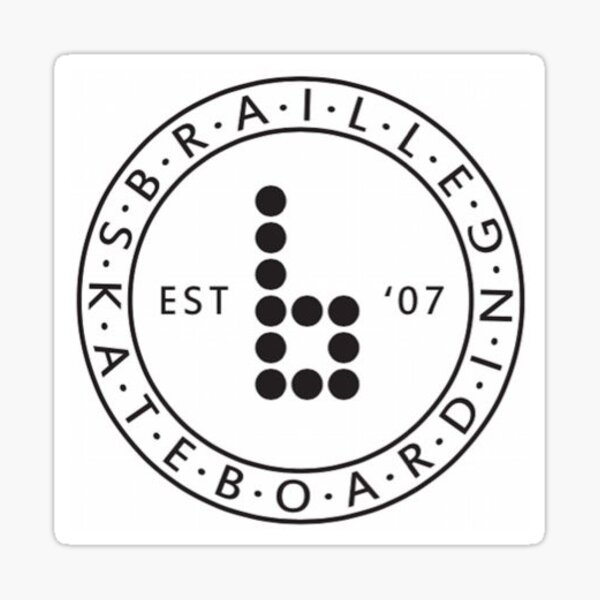 Braille Stickers Redbubble