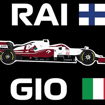 Set Adesivi Kimi Räikkönen Alfa Romeo Racing