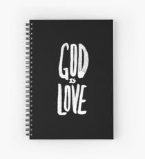 God is Love II Spiral Notebook