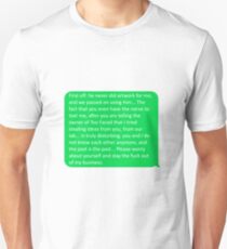 Jeffree Star text Unisex T-Shirt
