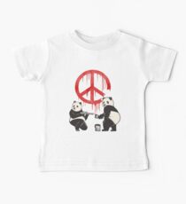 Pandalism 2 Peace Sign Baby Tee