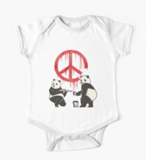 Pandalism 2 Peace Sign One Piece - Short Sleeve