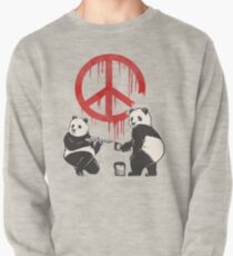 Pandalism 2 Peace Sign Pullover Sweatshirt