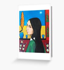 Rachael, Van Gogh prostitute in Arles, France Greeting Card