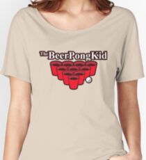 The beer pong kid Women's Relaxed Fit T-Shirt