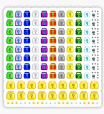 Premium Limited Edition 100+ World Locks Stickers 2016 Sticker