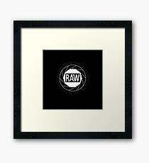 RAW To The Core! Framed Print