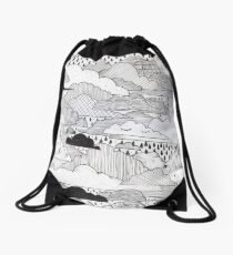 Clouds Drawstring Bag