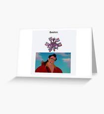 Gaston Greeting Card