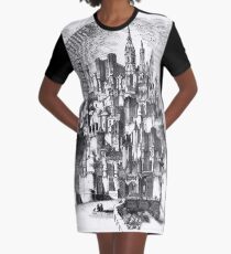 The Castle of Gormenghast Graphic T-Shirt Dress