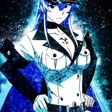 Esdeath Akame Ga Kill Anime Poster for Sale by Spacefoxart